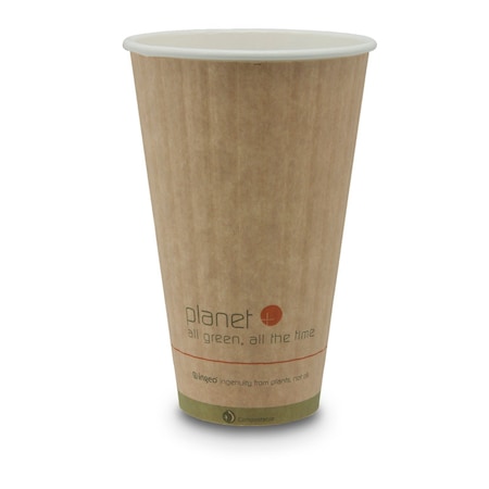 Planet+ 20oz Double-wall Hot Cup, 600PK PLC-20-DW